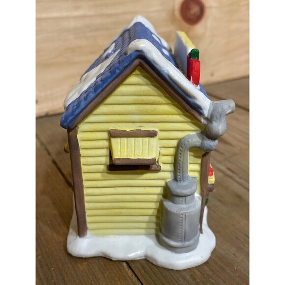 Vintage Christmas noma dickensville collectables. Apple stand with box. - Picture 4 of 7